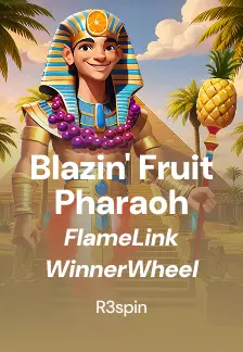 Blazin' Fruit Pharaoh FlameLink WinnerWheel